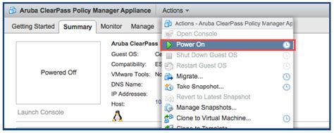 clearpass virtual appliance|Virtual Appliance Requirements .